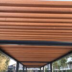 Maximo | Trim & Mounding | Ayous Pergola